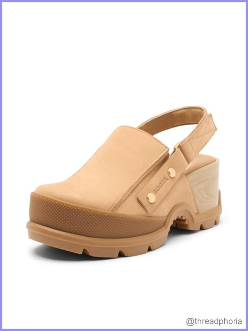 Women's Leather Clog with Rubber Toe Cap Adjustable Ankle Strap EVA Footbed